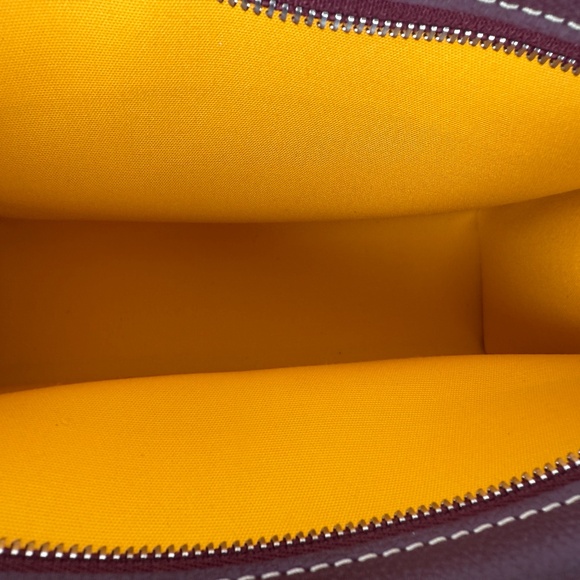 New GOYARD Jouvence Burgundy Pouch Cosmetic Toiletry Case PM - Picture 11 of 11